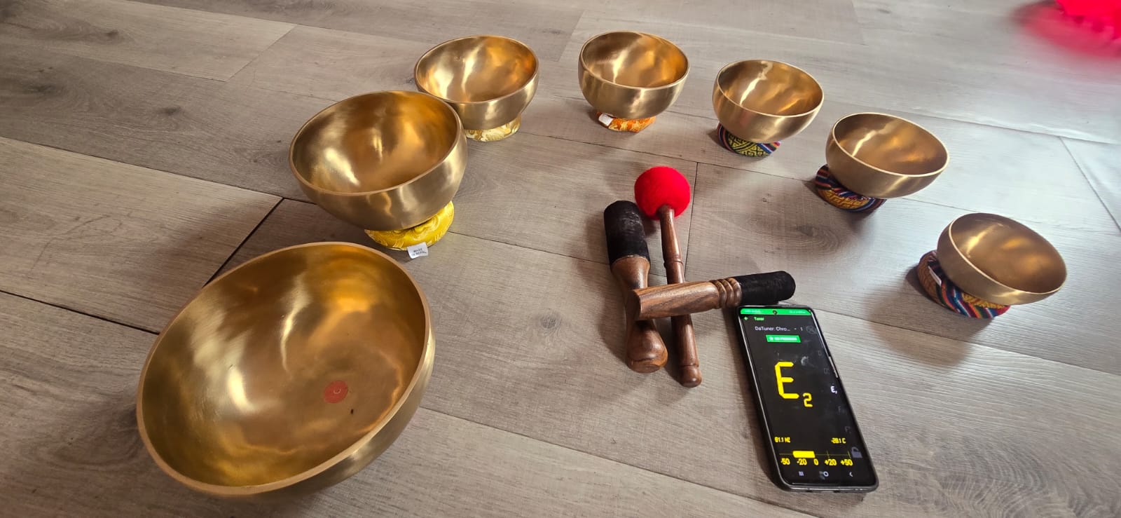 Active Set 4 – Small Chakra Singing Bowl Set