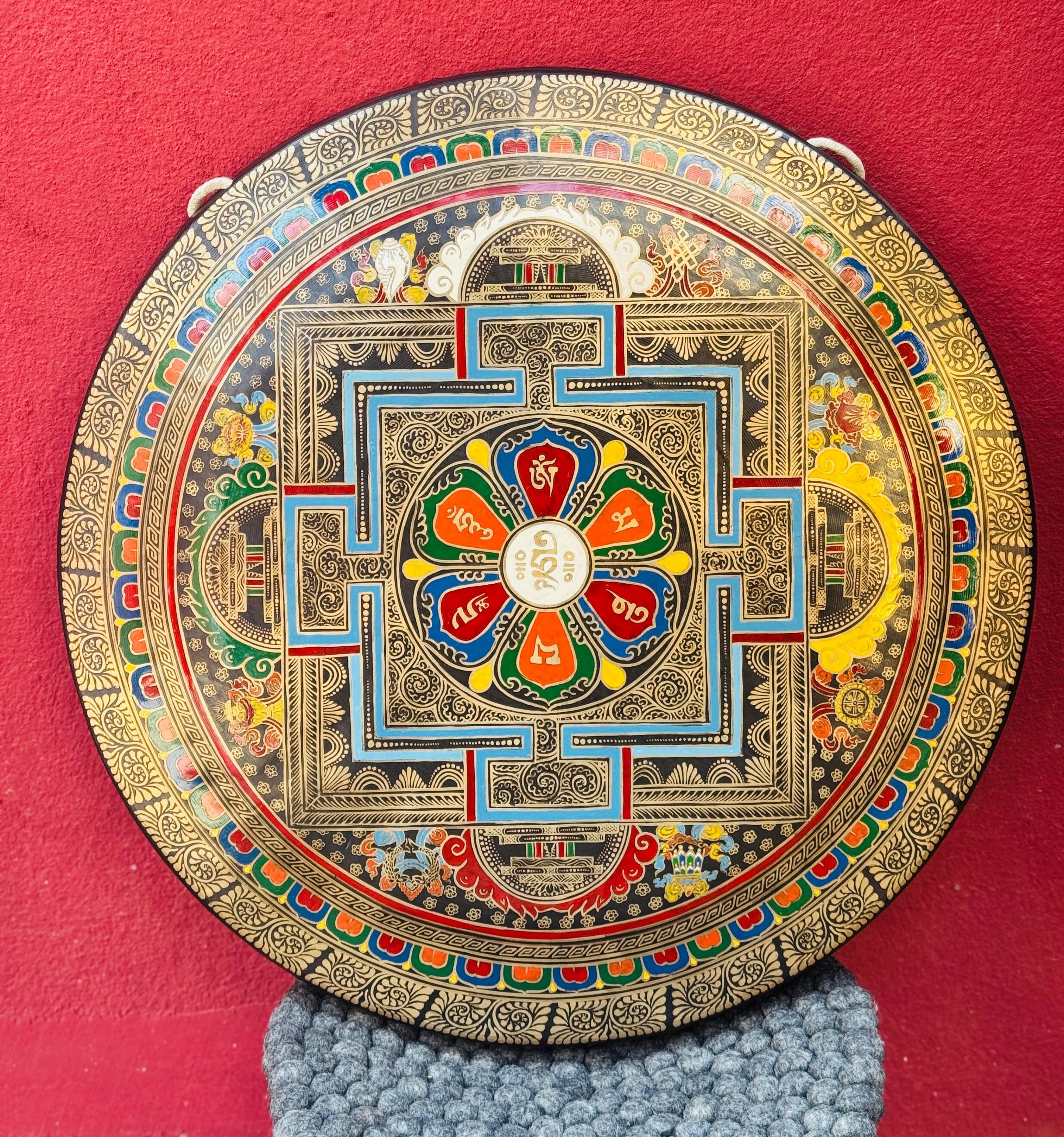 Himalayan Tam Tam – Mandala Art Gong