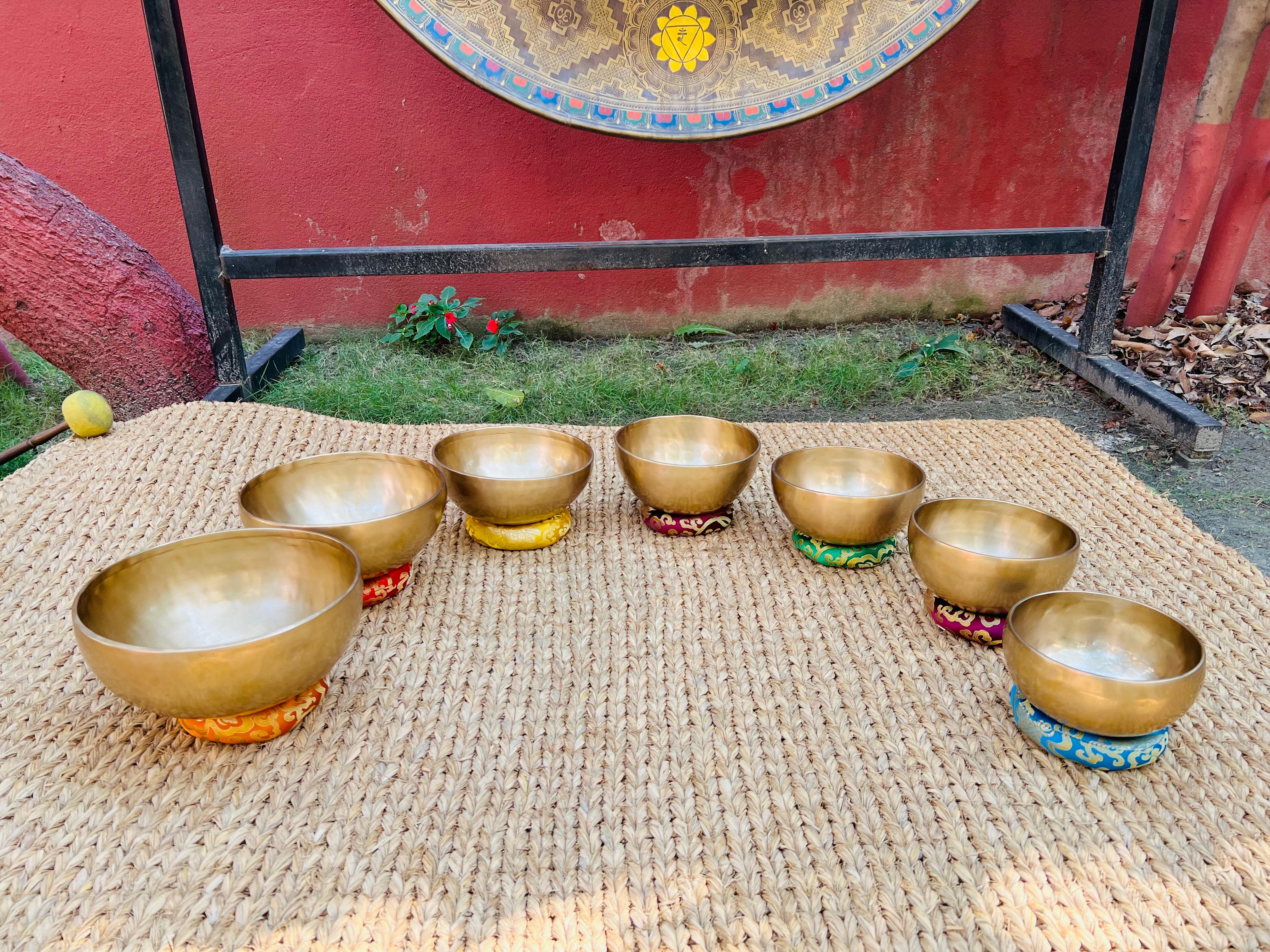 Mat Plain Set Handmade Bowl